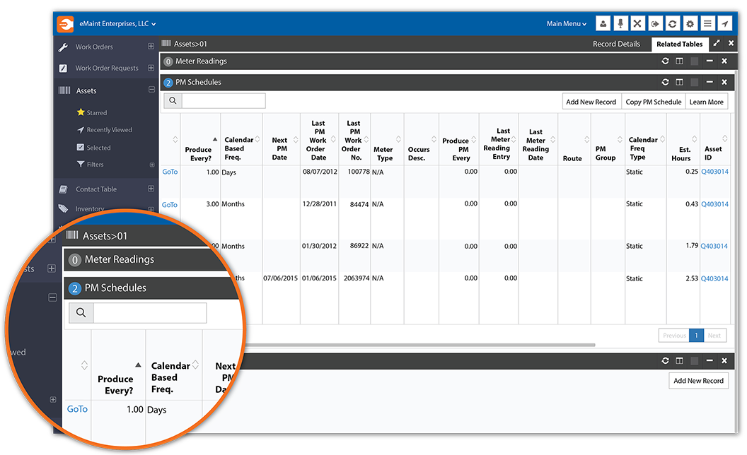 Preventive Maintenance Management Software EMaint