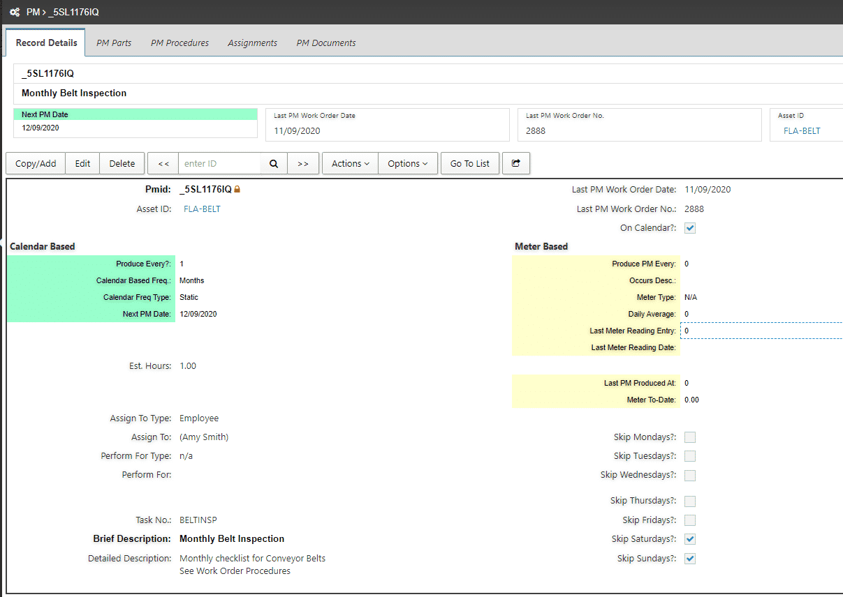 CMMS downtime